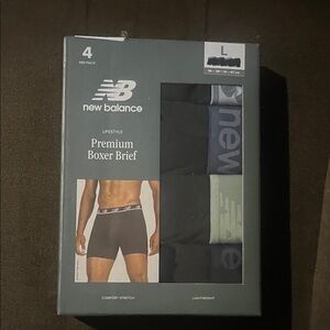 New balance premium boxer briefs 4 pack